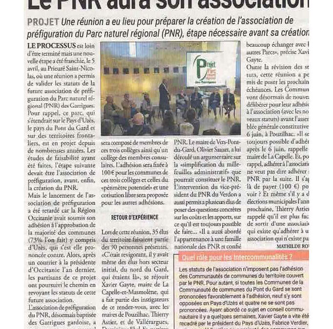 LE PNR AURA SON ASSOCIATION
