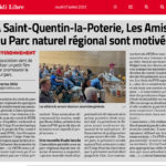À Saint-Quentin-la-Poterie, les amis du PNR sont motivés